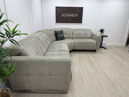 Sofology Marmont Corner Recliner Sofa In Cream