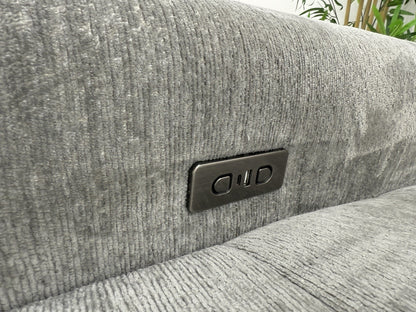 DFS Steller Corner Sofa In Mist Grey