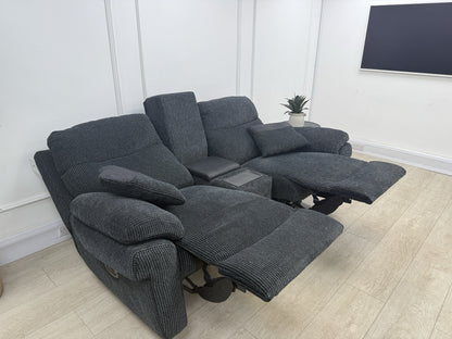La-Z-Boy New Tamla 2 Seater Power Recliner Headrest Lumbar With Console Unit