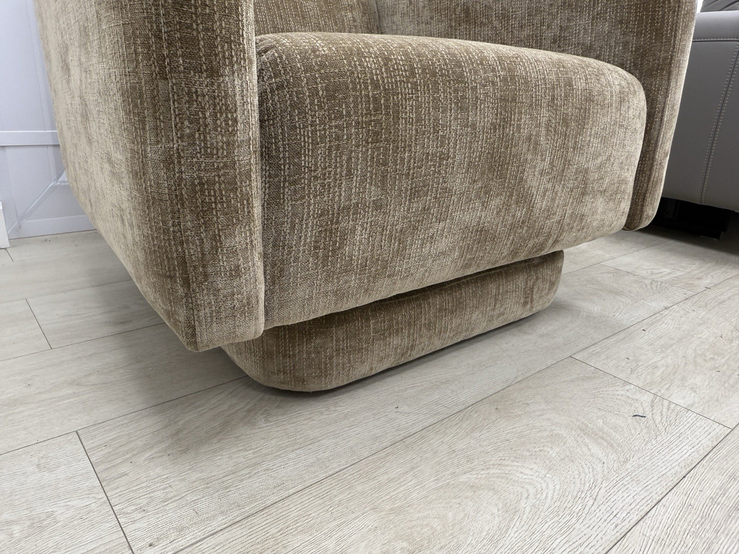 DFS French Connection Molten Swivel Accent Chair
