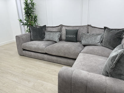 DFS Devine Corner Sofa In Grey