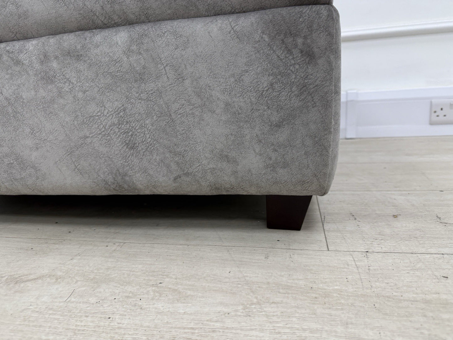 DFS Cherished Storage Footstool In Grey