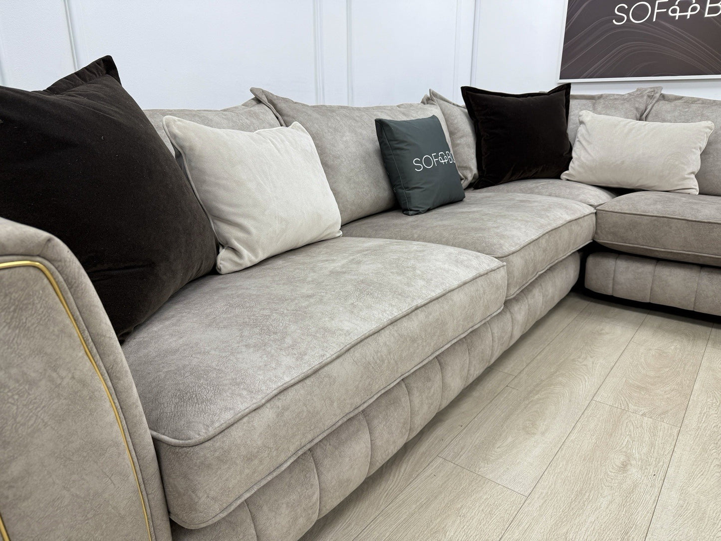 DFS Cherished XL Corner Sofa In Oatmeal