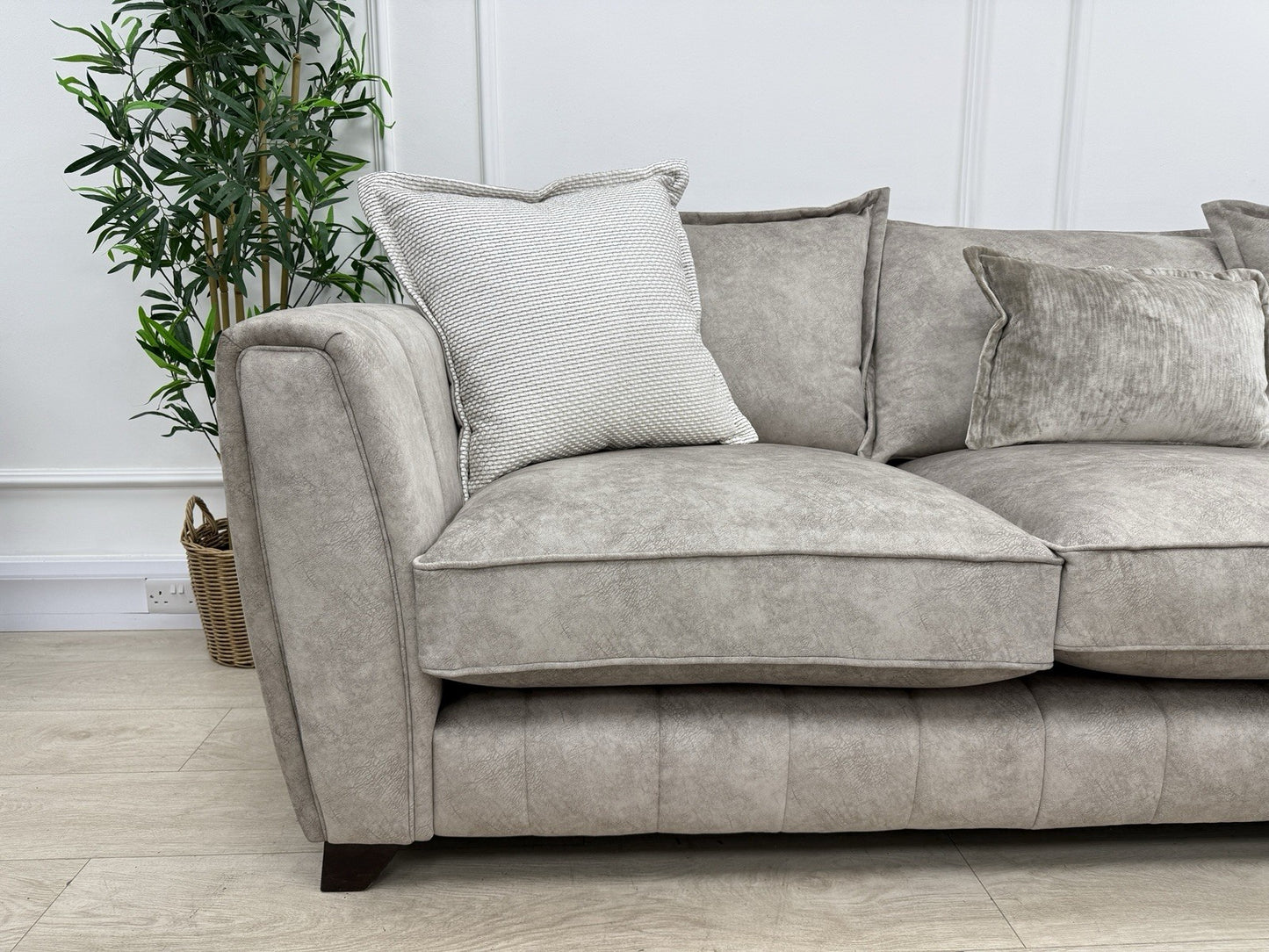 DFS Cherished Corner Sofa In Oatmeal