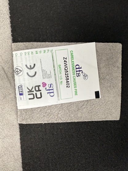 DFS Devine Corner Sofa In Grey