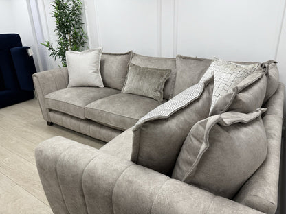 DFS Cherished Corner Sofa In Oatmeal