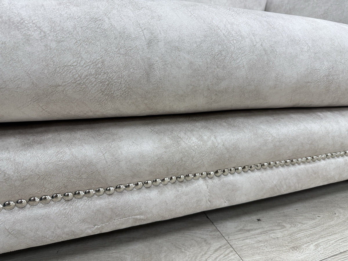 DFS Lavencia Cuddle Chair In Cream Fabric