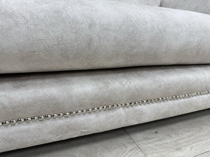 DFS Lavencia Cuddle Chair In Cream Fabric