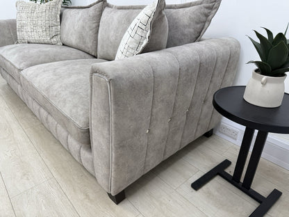 DFS Cherished Grande 4 Seater Sofa In Oatmeal Combination