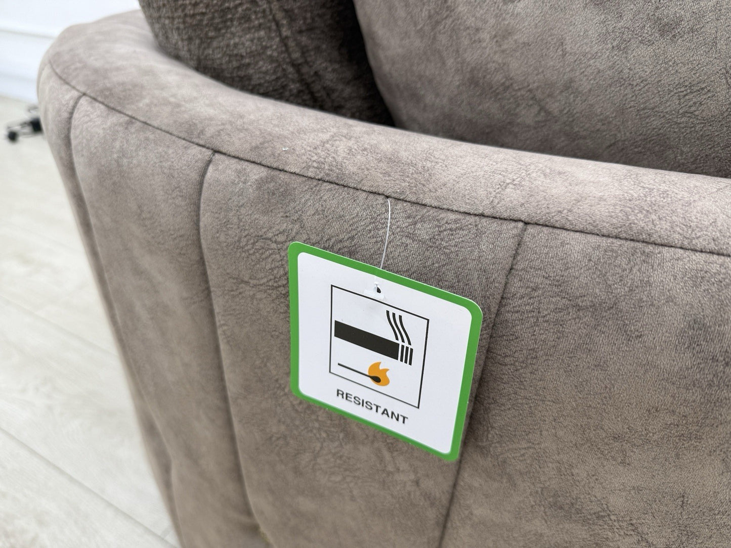 DFS Devine Swivel Cuddle Chair In Chocolate