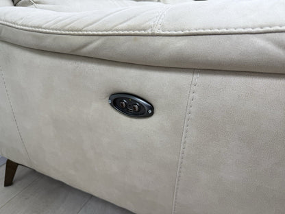 Furniture Village Contempo Corner Sofa In Beige