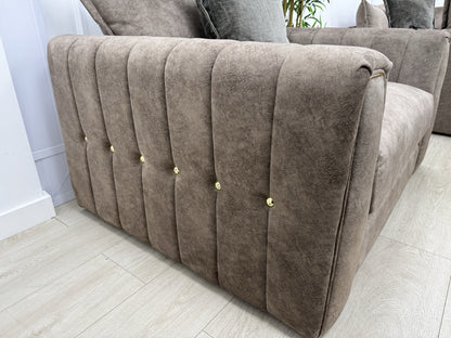 DFS Devine Armchair In Chocolate Combination