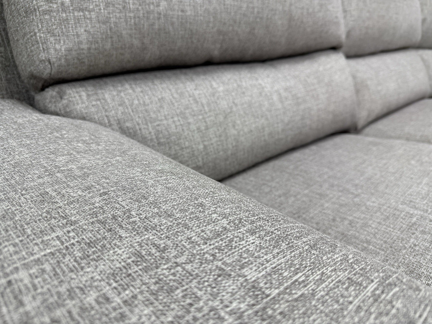 G Plan Taylor Power Recliner Corner Sofa In Tropic Ash Fabric