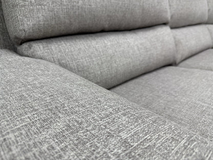 G Plan Taylor Power Recliner Corner Sofa In Tropic Ash Fabric
