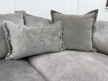 DFS Devine Corner Sofa In Light Grey