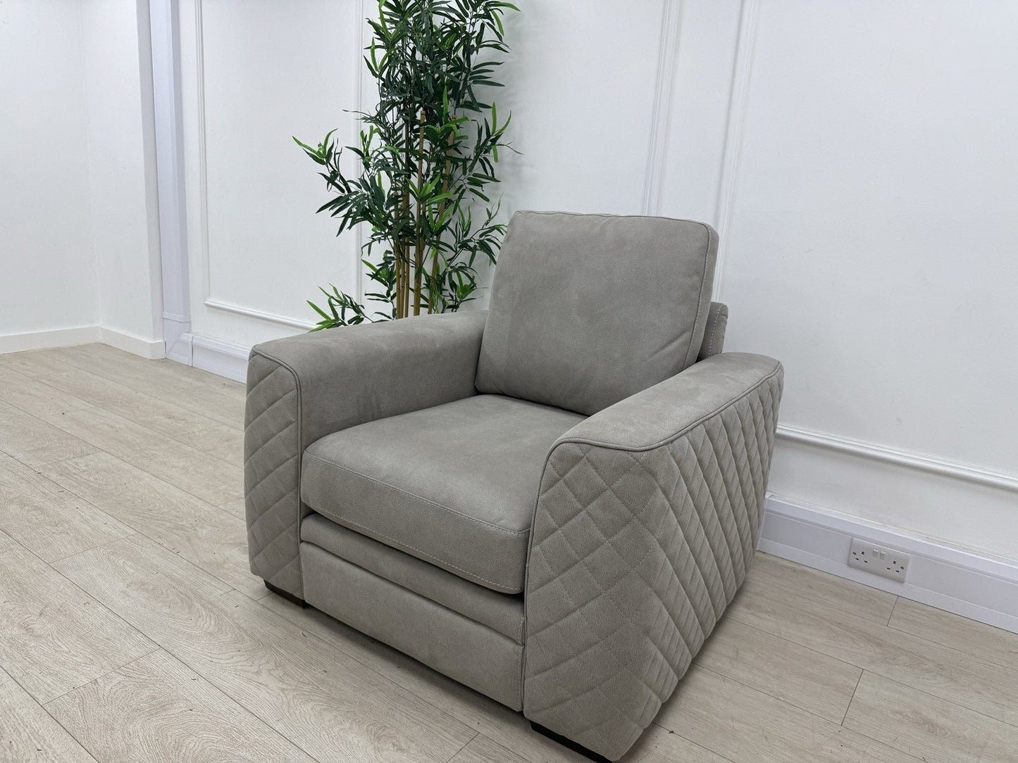 DFS Finton Armchair In Arizona Misty Fabric