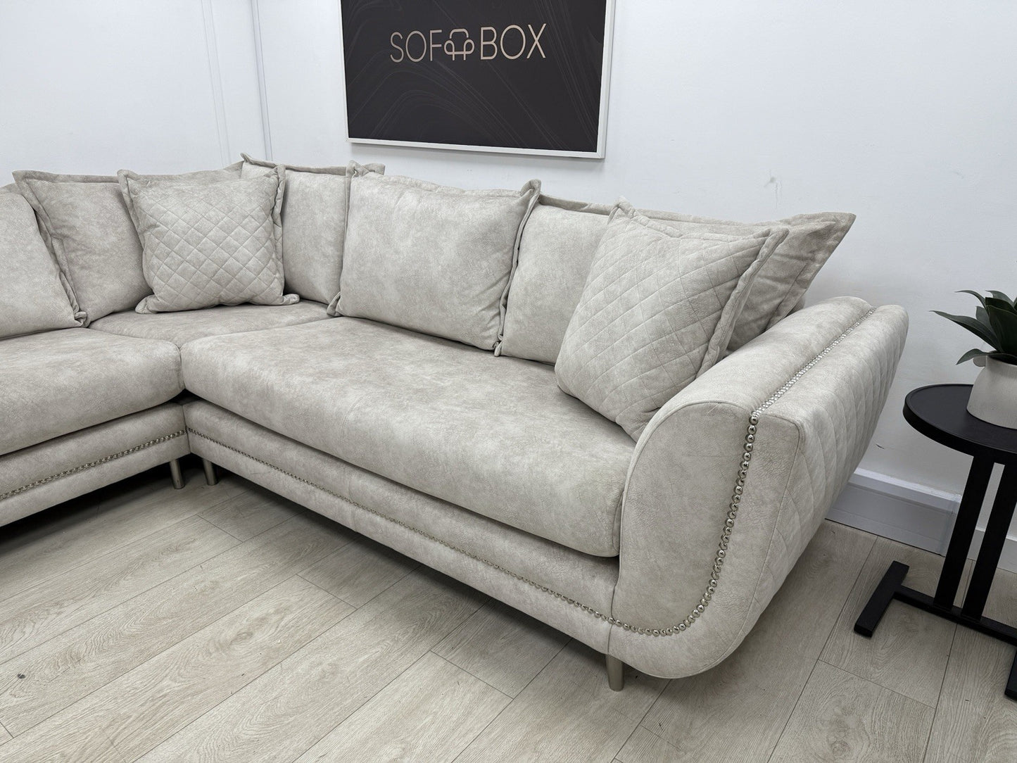 DFS Lavencia Corner Sofa In Cream