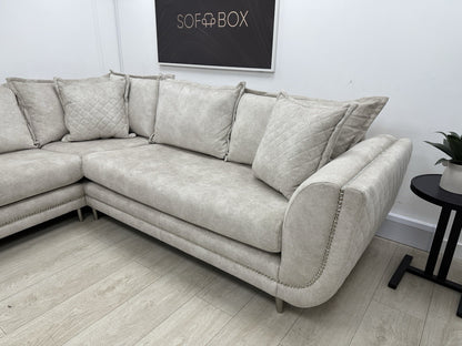DFS Lavencia Corner Sofa In Cream