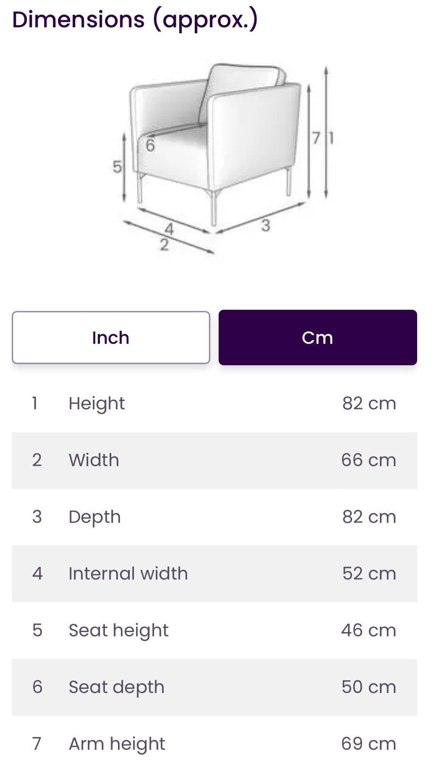 DFS Tub Accent Chair In Blue Velvet