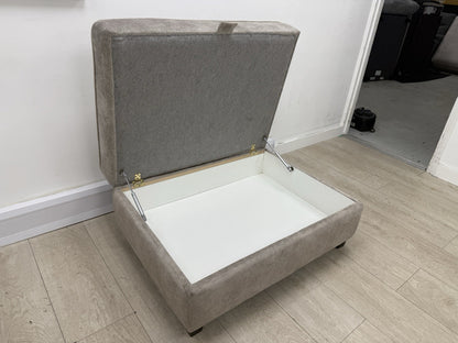 DFS Cherished Storage Footstool In Oatmeal