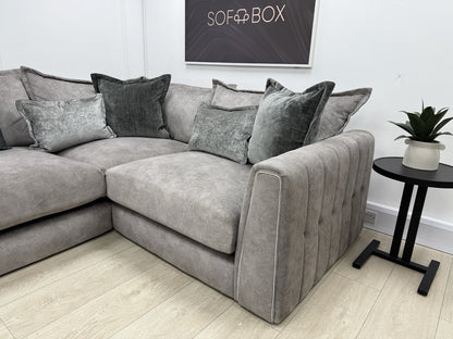 DFS Devine Corner Sofa In Grey