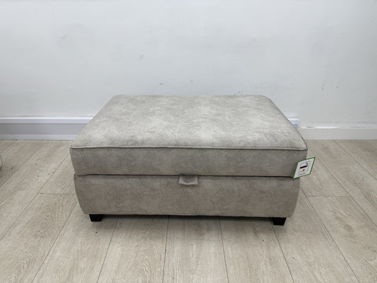 DFS Cherished Storage Footstool In Oatmeal