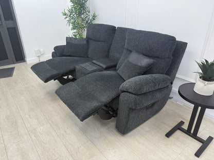La-Z-Boy New Tamla 2 Seater Power Recliner Headrest Lumbar With Console Unit