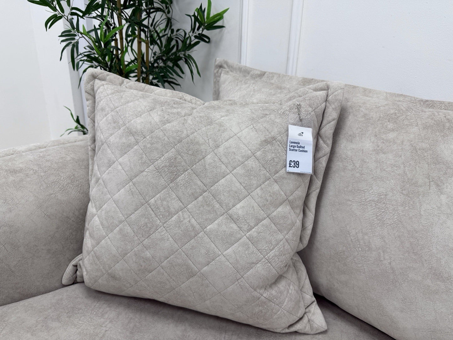 DFS Lavencia Corner Sofa In Cream