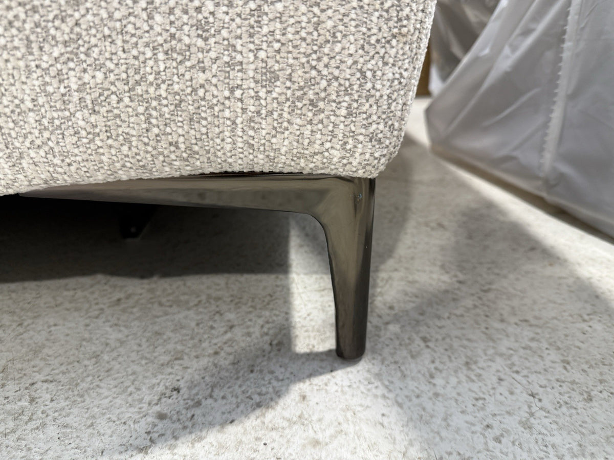 DFS Valetta Power Recliner Armchair In Natural Fabric