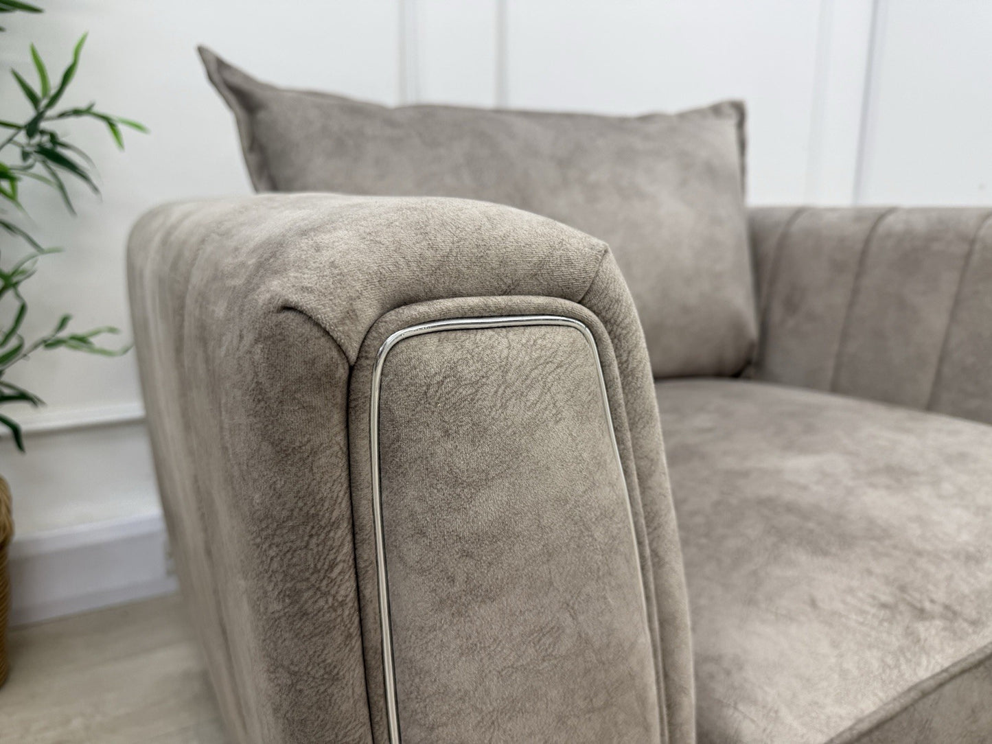 DFS Cherished Armchair In Oatmeal Fabric