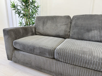 DFS Heydon Corner Sofa In Charcoal Grey