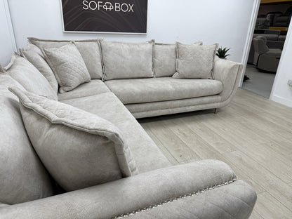 DFS Lavencia Corner Sofa In Cream