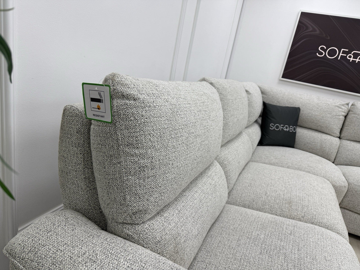 DFS Arwen Left Hand Facing Power Recliner Corner Sofa