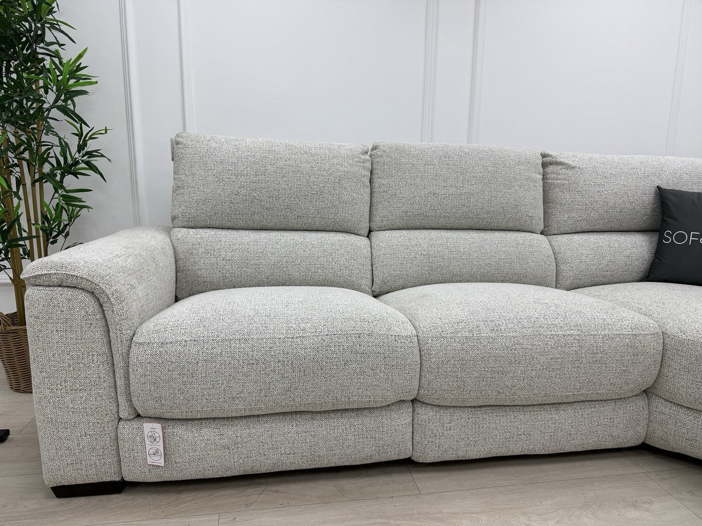 DFS Arwen Left Hand Facing Power Recliner Corner Sofa