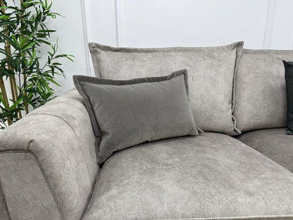 DFS Cherished Corner Sofa In Oatmeal
