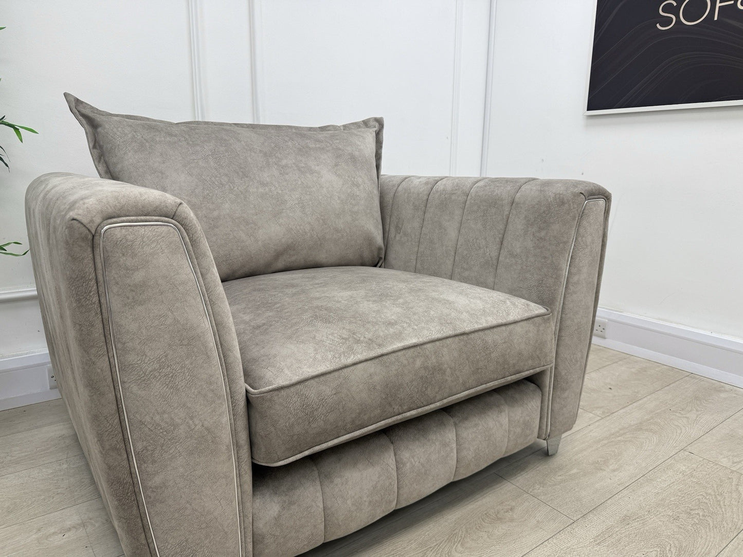 DFS Cherished Armchair In Oatmeal Fabric