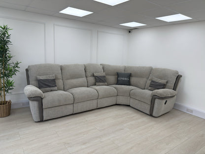 La-Z-Boy Recliner Corner Sofa In Grey