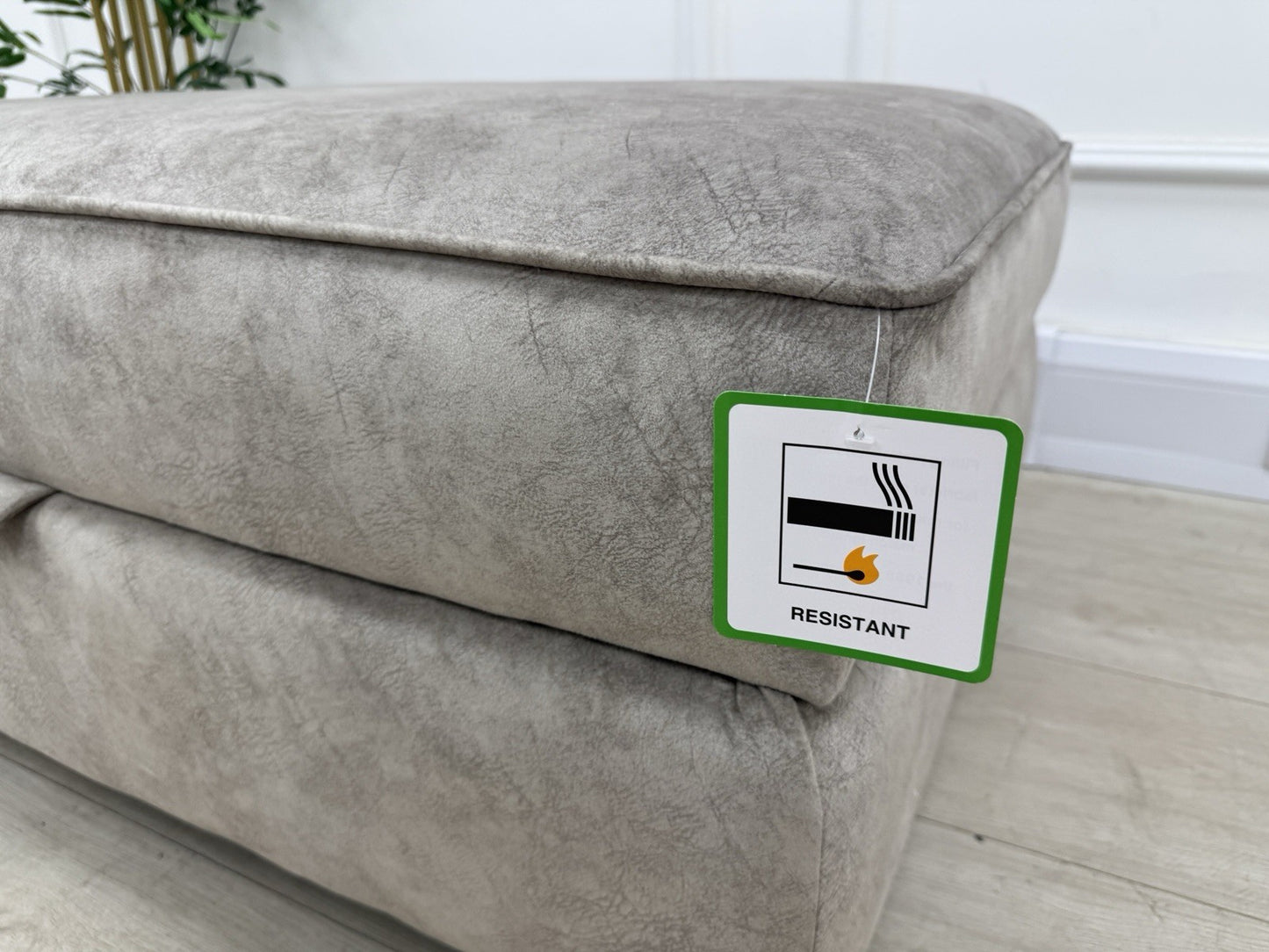 DFS Cherished Storage Footstool In Oatmeal