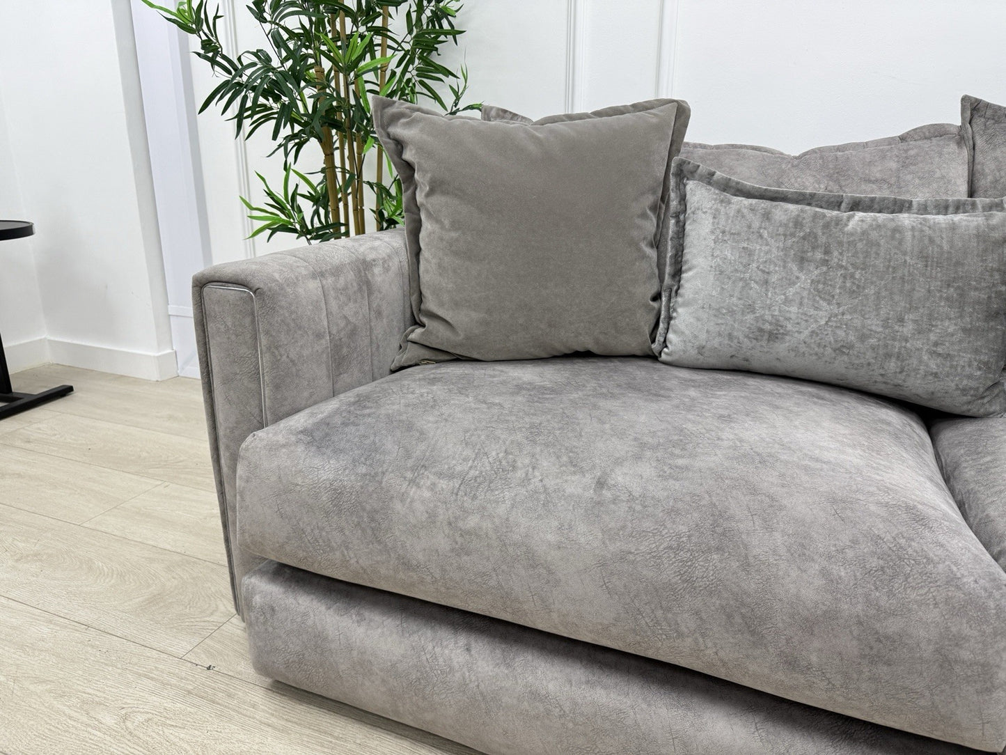 DFS Devine Corner Sofa In Grey