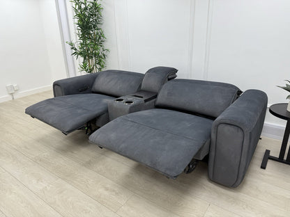 Sofology Premiere 2.5 Seater Power Recliner/Headrest/Heated Sofa