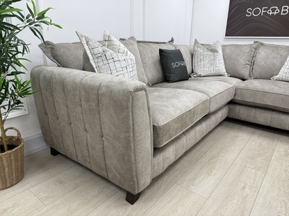 DFS Cherished Corner Sofa In Oatmeal LHF