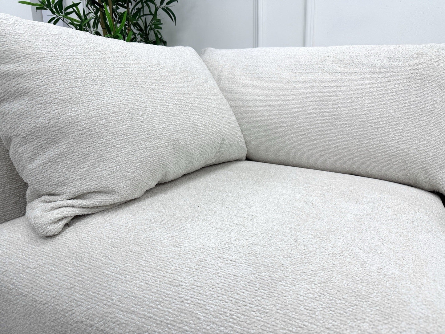 Sofology The Westwood Corner Sofa In Ecru Boucle Fabric
