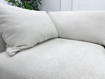 Sofology The Westwood Corner Sofa In Ecru Boucle Fabric