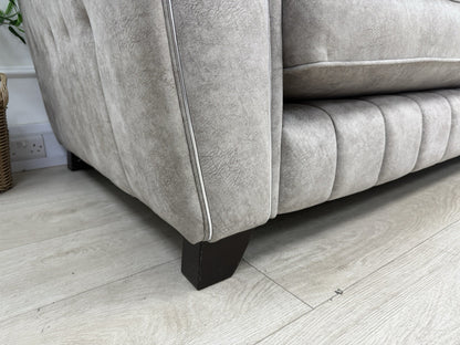 DFS Cherished Grande 4 Seater Sofa In Oatmeal Combination