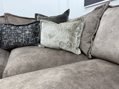 DFS Devine Corner Sofa In Chocolate Combination