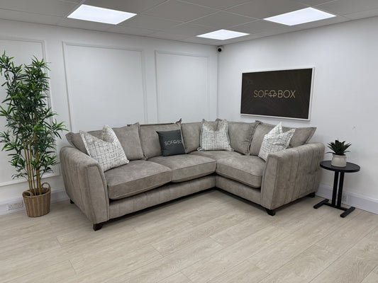 DFS Cherished Corner Sofa In Oatmeal LHF