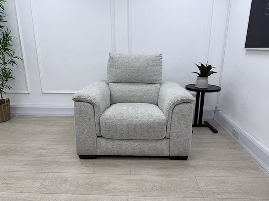 DFS Arwen Fixed Armchair In Oyster Fabric