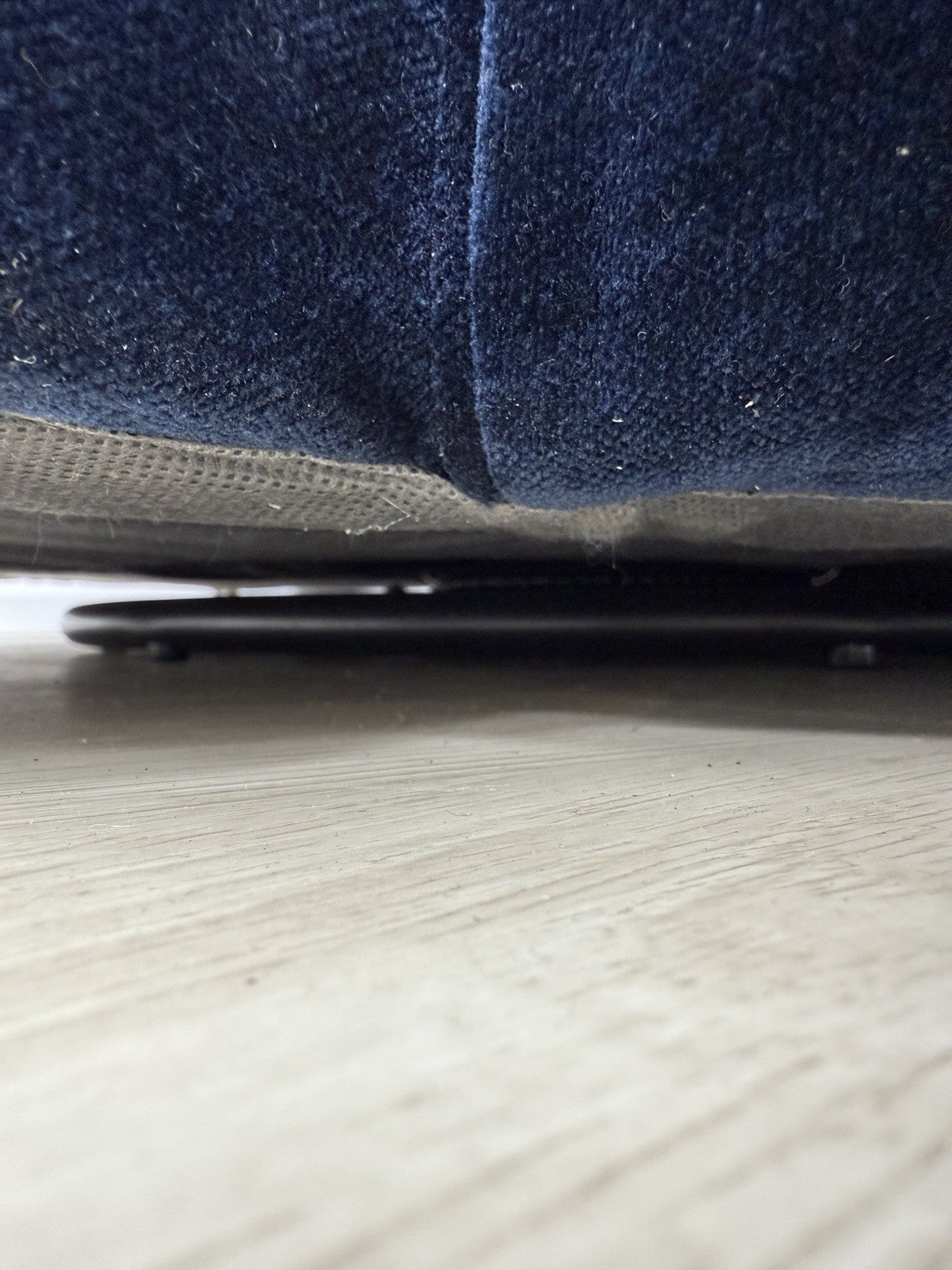 Sofology Dalston Fabric Swivel Chair In Navy