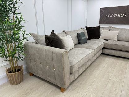 DFS Cherished XL Corner Sofa In Oatmeal
