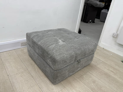 DFS Steller Storage Footstool In Mist Grey